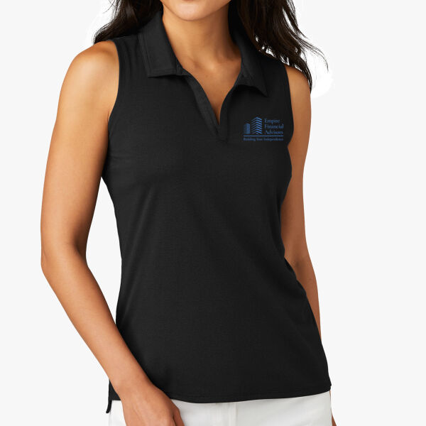 Travis Mathew Ladies Cotton Performance Sleeveless Polo Thumbnail